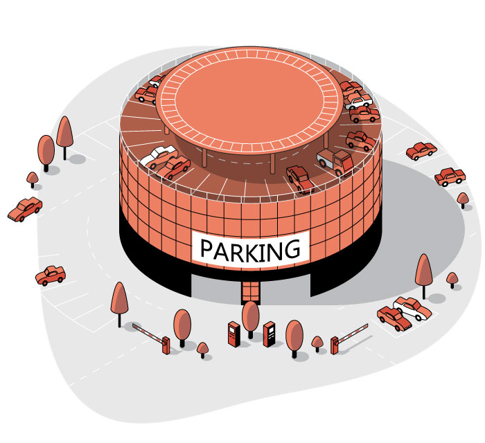 مدیریت انواع پارکینگ ها
